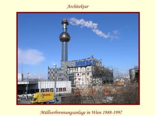 Architektur Müllverbrennungsanlage in Wien 1988-1997 