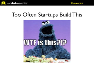 @hungvpham 
Too Often Startups Build This 
 
