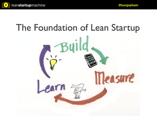 @hungvpham 
The Foundation of Lean Startup 
 