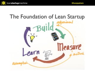 @hungvpham 
The Foundation of Lean Startup 
 