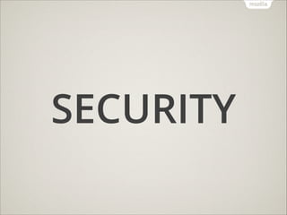 SECURITY

 