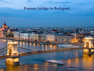 Famous bridge in Budapest
 
