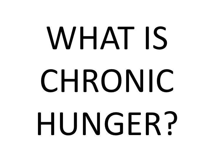 Chronic Hunger chronic-hunger