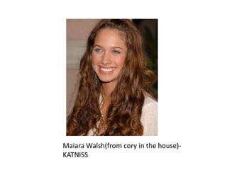 The Hunger Games UNOFFICIAL cast | PPTX