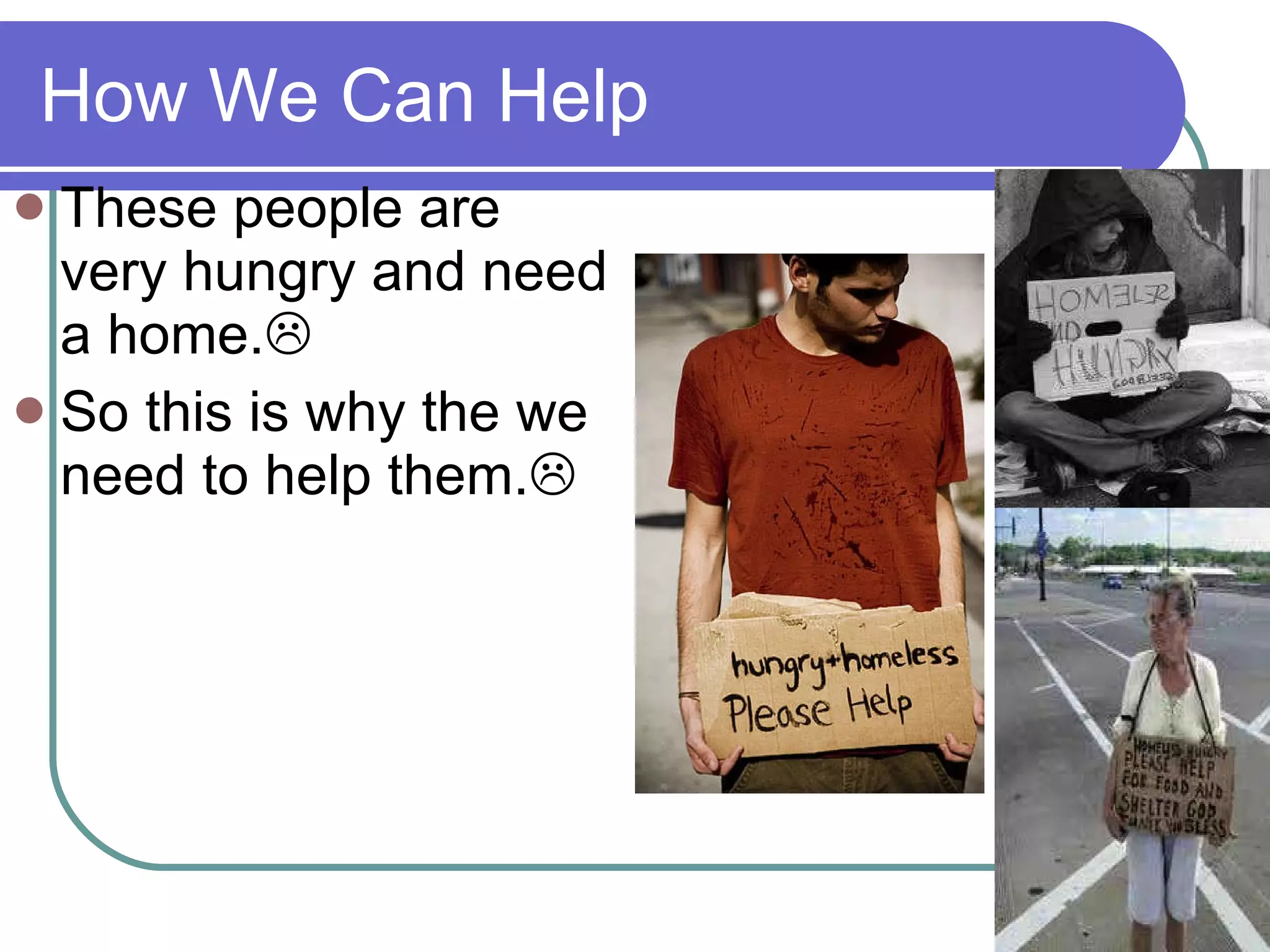 Hunger and Homelessness | PPT
