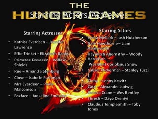 Hunger games powerpoint