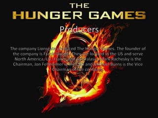 Hunger games powerpoint