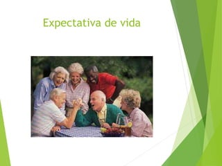 Expectativa de vida
 