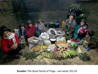 Ecuador: The Ayme family of Tingo - one week: $31.55
 
