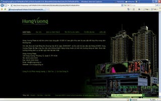 Thiet ke website - Hung vuongplaza