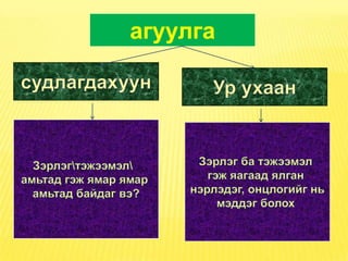 агуулга
 