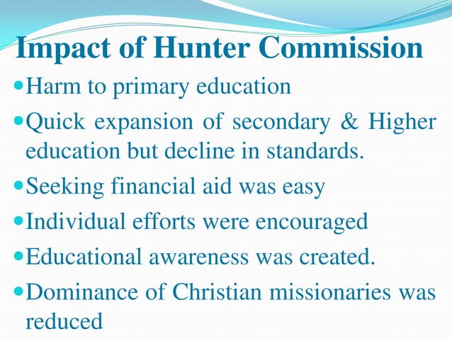 Hunter Commission.pdf | Primary Education | Education