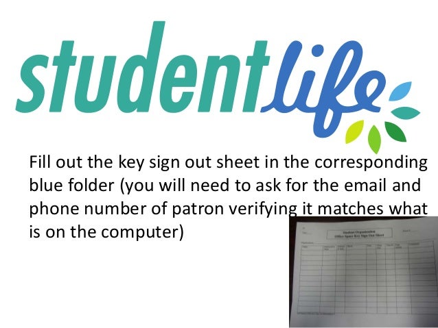 computer sign out sheet