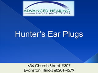 Hunter’s Ear Plugs


    636 Church Street #307
  Evanston, Illinois 60201-4579
 