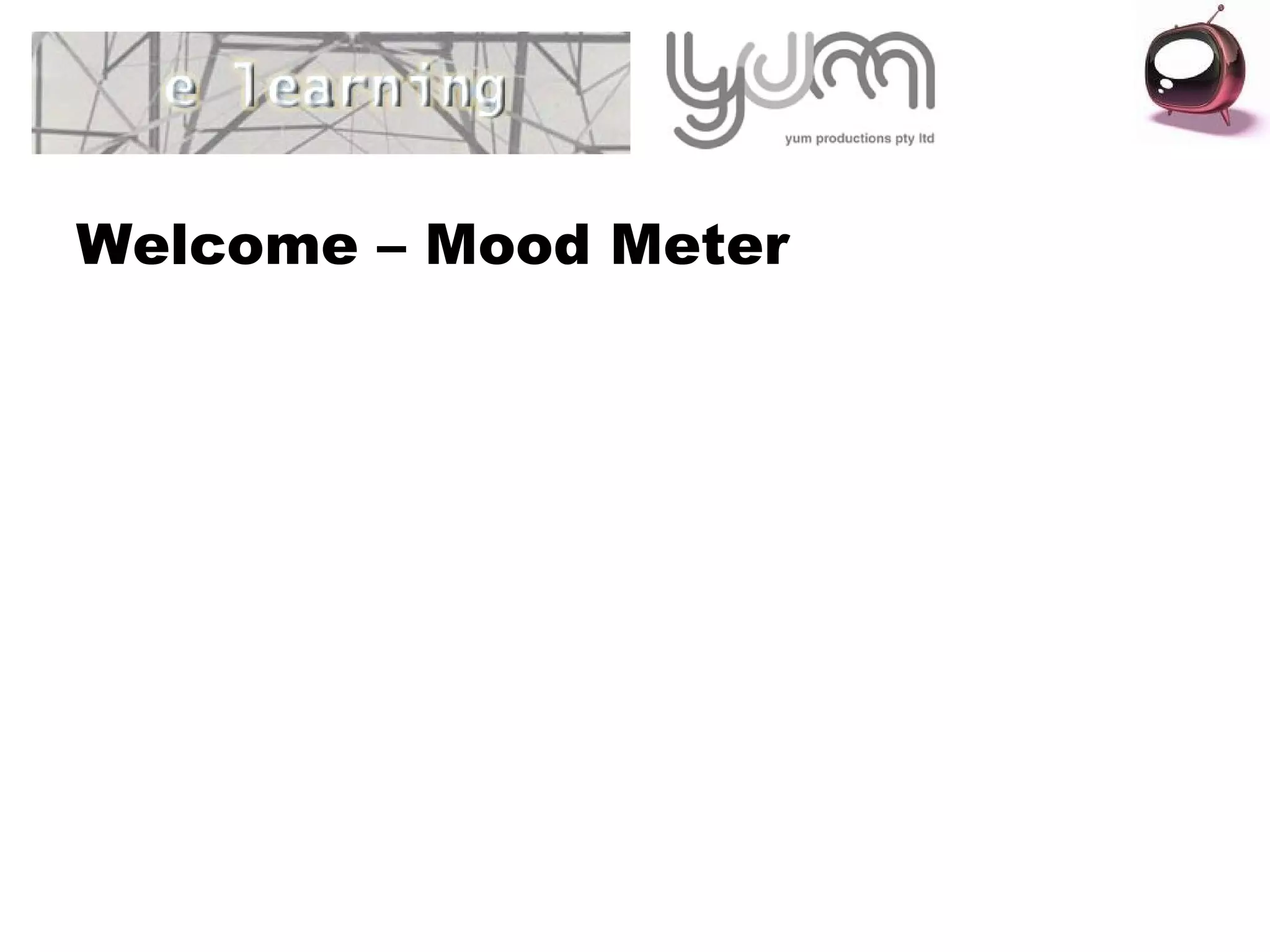 Welcome – Mood Meter