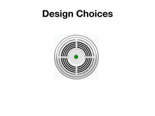 Design Choices
 