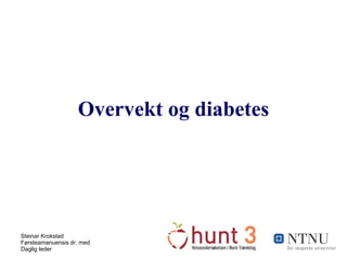 Overvekt og diabetes 
