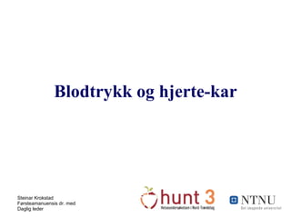 Blodtrykk og hjerte-kar 