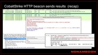 CobaltStrike HTTP beacon sends results (recap)
 