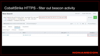 CobaltStrike HTTPS - filter out beacon activity
 