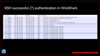 SSH successful (?) authentication in WireShark
 