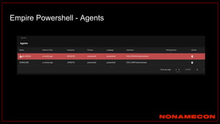 Empire Powershell - Agents
 