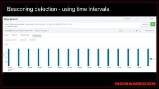 Beaconing detection - using time intervals
 