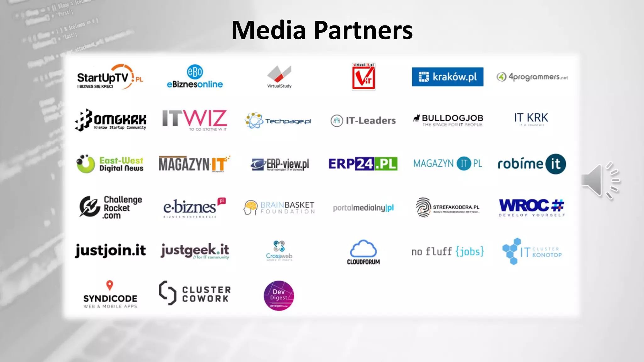 Media Partners
 