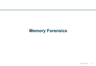 Hunting malware via memory forensics | PDF