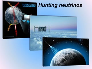 Hunting neutrinos
 