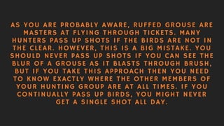 Hunting Tips: Upland Game & Waterfowl