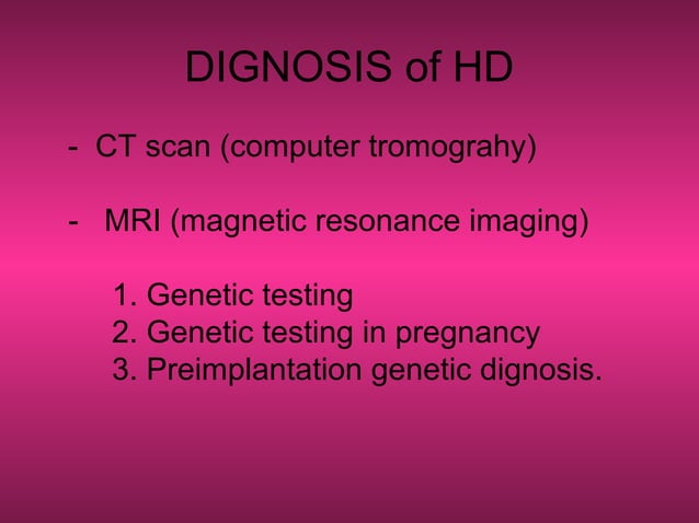 Huntington’s disease | PPT | Brain and Nervous System Disorders ...