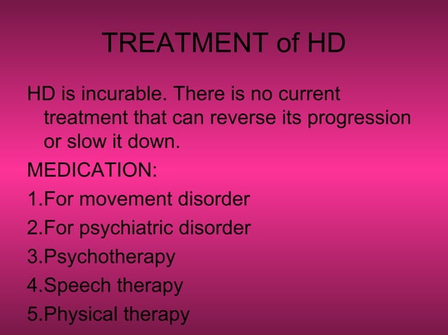 Huntington’s disease | PPT | Brain and Nervous System Disorders ...