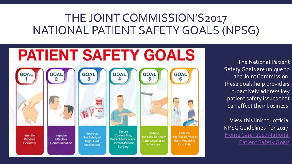 The Joint Commission Home Healthcare 2017