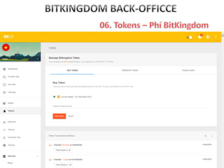 Hướng dẫn back officce Bitkingdom