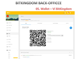 Hướng dẫn back officce Bitkingdom