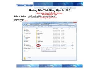 Hướng Dẫn Tính Năng Hipath 1100
Chức năng :Setup Phần Mềm Siemens
Hipath Manager 1100
- Các bước chuẩn bị : - Chuẩn bị đĩa cài đặt (kèm theo với tổng đài)
- Có thể down tại : www.thegioitongdai.com.vn
- Các bước cài đặt
- Các bạn chạy file setup :
 