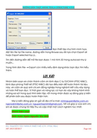 Huong dan tekla 15 (ptsc mc)