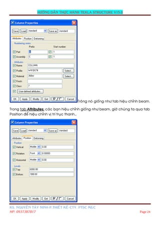 Huong dan tekla 15 (ptsc mc)