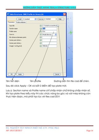 Huong dan tekla 15 (ptsc mc)