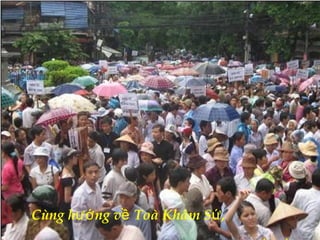 Cùng h ng v Toà Khâm S ,ướ ề ứ
 