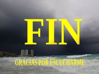 FIN GRACIAS POR ESCUCHARME 