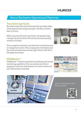 Hurco Control Features Hurco 5 axis-brochure | PDF