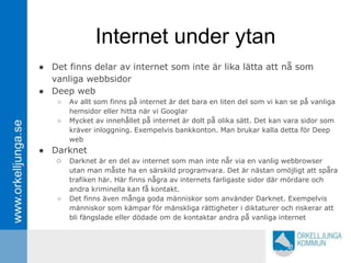 Det Internet Hur funkar internet | PPTX
