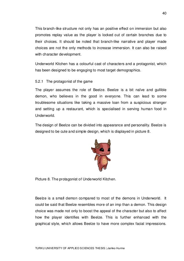 STORYTELLING IN VIDEO GAME Creating a narrative for management game…