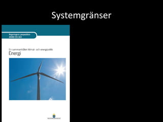Systemgränser
 
