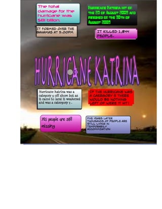 Hurricane katrina pages