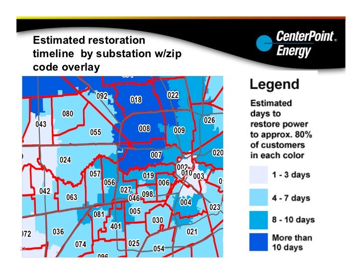 CenterPoint Energy Preparing for a Hurricane and its Aftermath
