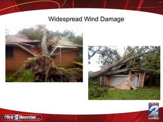 Widespread Wind Damage 