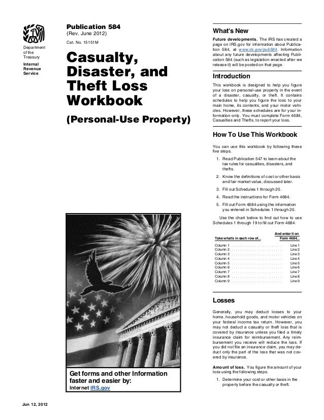 Hurricane Sandy Loss Deduction Worksheet Taxes